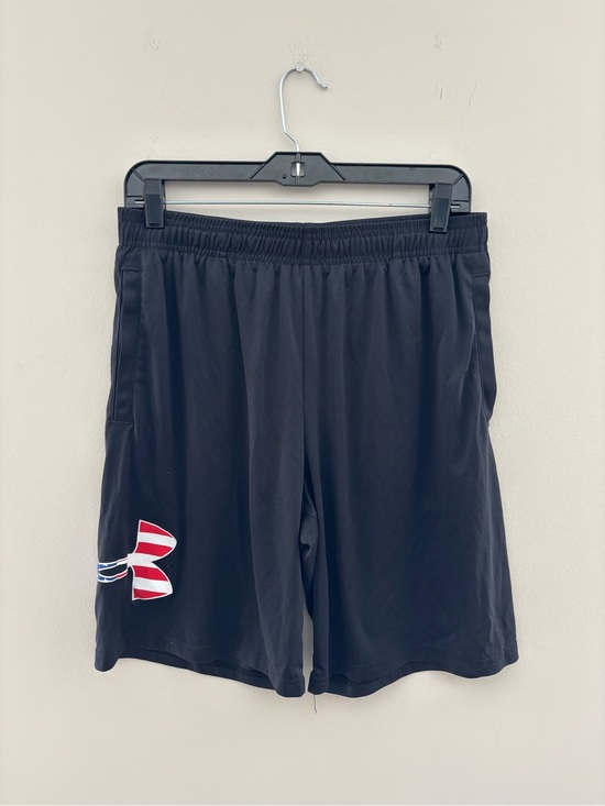 LG Other - Under Armour Freedom Black Athletic Shorts Men's Size L UA Training Gym Shorts